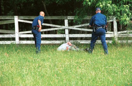 Two Officers in Southern Maryland Criminal Justice Training
