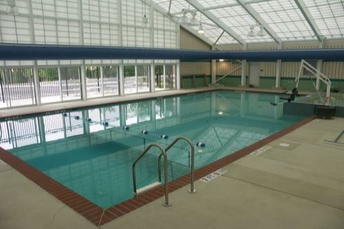 Therapy Pool at Hall Aquatic Center