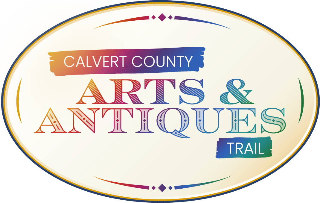 Calvert County Arts and Antique Trail graphic button