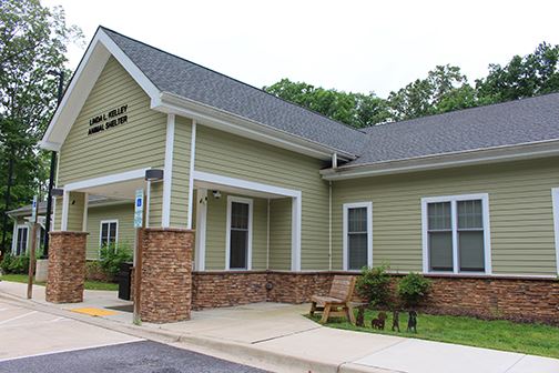 Exterior of the Linda L. Kelley Animal Shelter