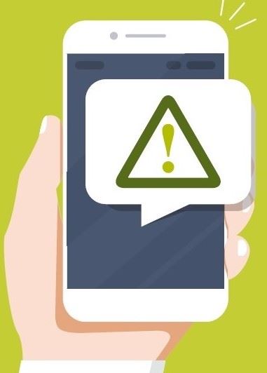 link to Calvert County Government's "Be Aware and Prepare" webpage